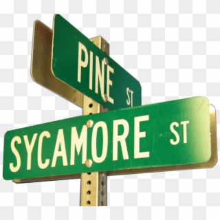 Telespar Sign Support Systems - Sycamore Street Sign Clipart