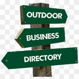 Outdoor Business Directory - Sign Clipart