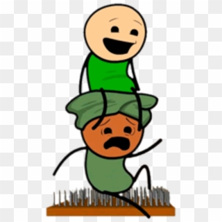 The Man Who Could Sit Anywhere - Cyanide And Happiness Drawing Clipart