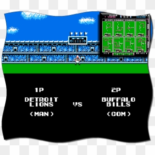 Calling A Run Play With Barry Sanders Had Me Grinning - Tecmo Super Bowl Clipart