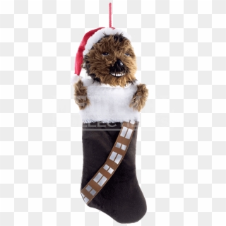 Star Wars Chewbacca Plush Stocking - Botas Navideñas Star Wars Clipart