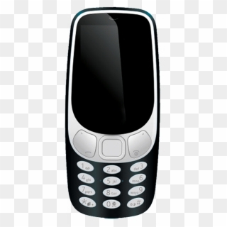 Nelson Mandela Freedom 1st - Nokia 3310 Dark Blue Clipart