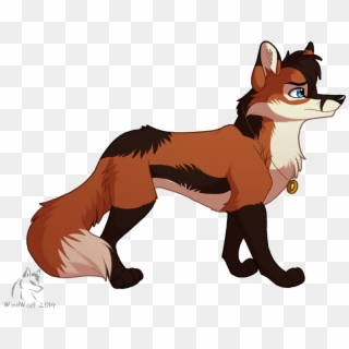 Frodo Fox Redesign - Red Fox Clipart
