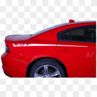 2015-2018 Dodge Charger Stripes Decals Srt Body Line - Sports Sedan Clipart