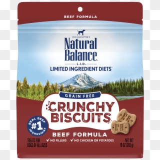 Limited Ingredient Diets® Crunchy Biscuits Beef Formula - Natural Balance Dog Food Clipart