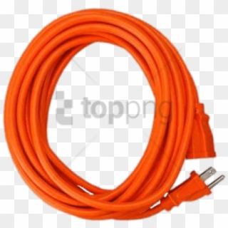 Free Png Download Orange Us Extension Cord Png Images - Extension Cord Transparent Background Clipart