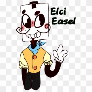 Elci Easel - Cartoon Clipart