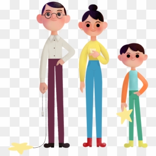 We Animated This Sweet Family Story Revolving Around - Cartoon Clipart