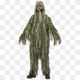 Child Ghillie Suit - Ghillie Costume Clipart