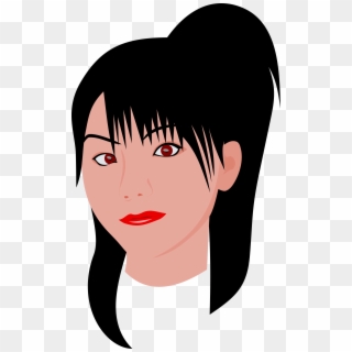 Clipart - Japanese Exotic Face - Png Download