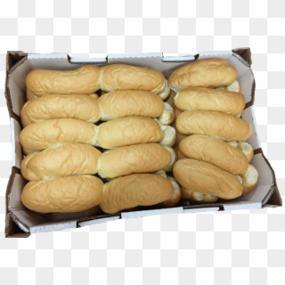 Fresh White Long Bread Rolls - Curry Puff Clipart