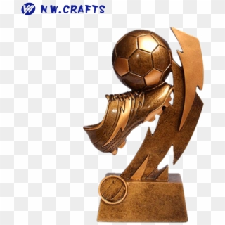 Bronze Soccer Trophy Suitable As Gifts For Sports Events, - Trophy Clipart
