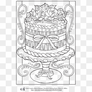 Free Printable Coloring Pages Wedding Cake Art Sheets - Adult Coloring Pages Clipart