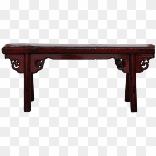 “chinese” Wooden Bench - Sofa Tables Clipart