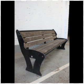 0012001 Wooden Park Bench X1 - Bench Clipart
