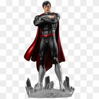 The New - New 52 Superman Black Suit Clipart