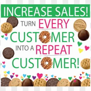 Increase All Girl Scout Cookie Sales - Xl S Medical Clipart