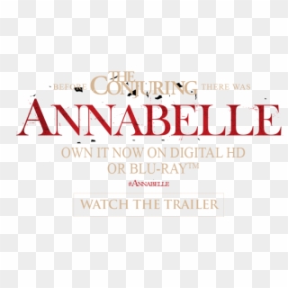 Annabelle 2 Logo Png Clipart