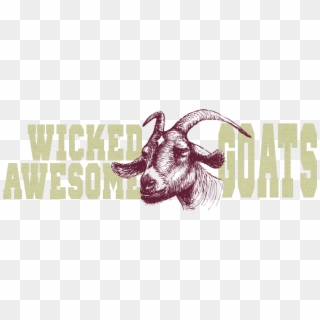 Wicked Awesome Goats - Stubborn Goat Clipart
