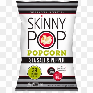 Skinnypop Sea Salt & Pepper - Skinny Pop Popcorn Sea Salt And Pepper Clipart