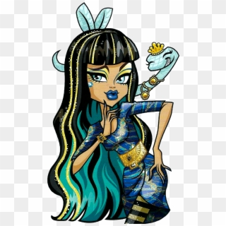 Artworks/png De Cleo De Nile Y Abbey Bominable - Monster High Picture Day Cleo Clipart