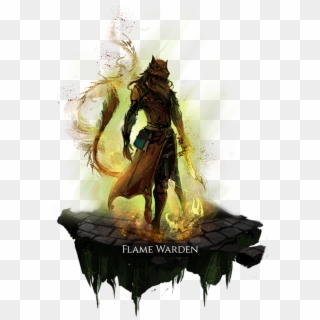 Flame Warden - Illustration Clipart