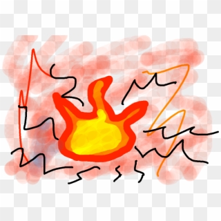 Flame - Drawing Clipart