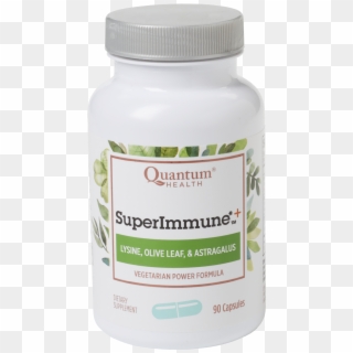 Lysine, Olive Leaf, & Astragalus Dietary Supplement - Quantum Health Clipart