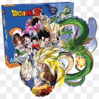 Puzzle - Dragon Ball Z 2 Sided Shaped Puzzle Clipart