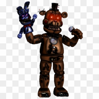 Nightmare Freddy - Funtime Classic Toy Freddy Clipart
