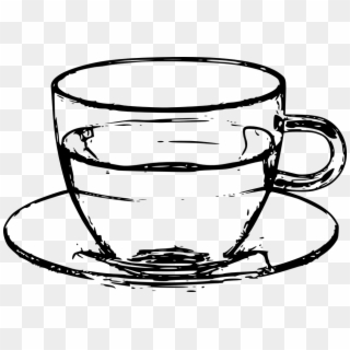 Tea Cup Drawing Png - Cup Plate Election Symbol Clipart