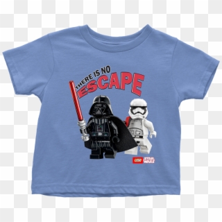 Star Wars Lego Darth Vader There Is No Escape Toddler - Kids Star Wars Shirt Clipart