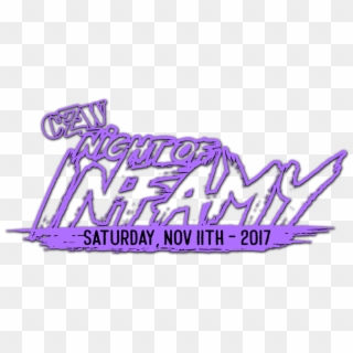 Czw Returned To Its New Home At The Rastelli's Complex - Czw Night Of Infamy 2017 Clipart