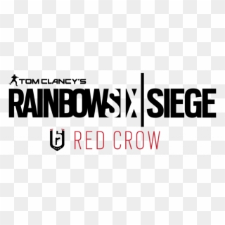 R6s Red Crow Announcement Season4 Black Full Logo Pr - Human Action Clipart