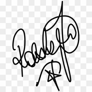Robbie Williams Signature Clipart