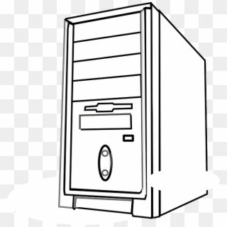 Computer Tower Graphic Clipart