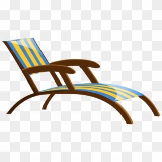 Beach Chair Transparent Background - Beach Bed Clipart Png