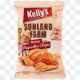 Verpackung Von Kelly's Sunland Farm Chips Sunny Paprika - Kellys Sunland Farm Clipart