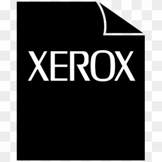 Xerox Logo Png Transparent - Xerox Logo Black Clipart