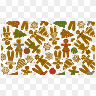 Gingerbread Cookie Decorating Party Clipart