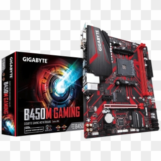 Gigabyte B450 Gaming Motherboard Clipart