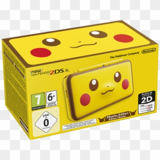 2ds Png , Png Download - Nintendo 2ds Xl Pikachu Clipart