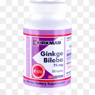 Ginkgo Biloba 75 Mg Hypoallergenic - Kirkman Enzymes Clipart
