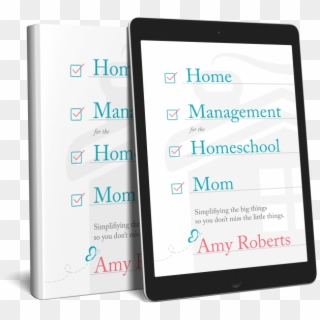 Home Management For The Homeschool Mom Resource Page - E-book Readers Clipart