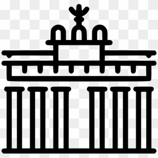 Brandenburg Gate Comments - Brandenburg Gate Picto Clipart