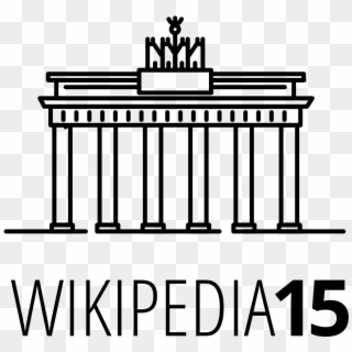 File - Brandenburg-gate Wordmark - Svg - Wikipedia 15 Clipart