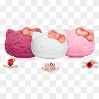 7fragrant Jewels Hello Kitty Bath Bomb Trio, $42 - Hello Kitty Bath Bomb With Ring Inside Clipart