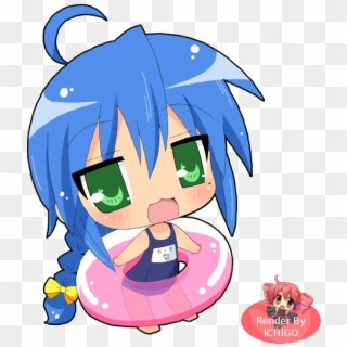 65 Images About Lucky Star On We Heart It - Lucky Star Chibi Clipart