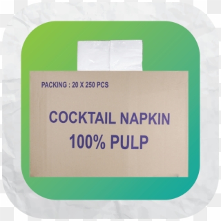 St Cocktail Napkin 250s X 20pkt X 2ply Clipart