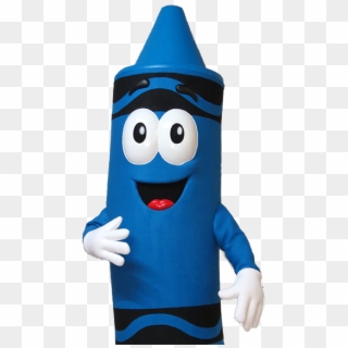 Crayola Crayon Mascot Costume - Crayola Mascot Clipart